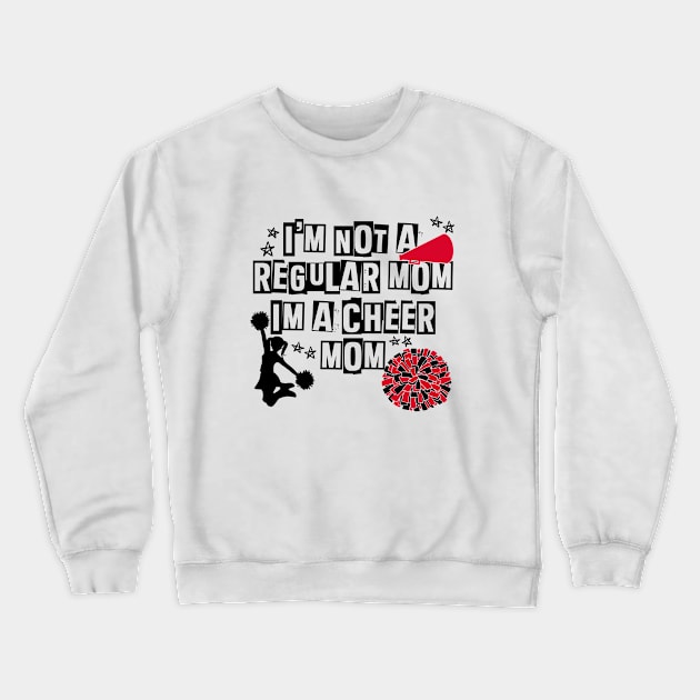 Cheerleading Cheerleader Squad Mom Girls Cheer Mama Practice Crewneck Sweatshirt by Nisrine